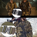 New Quick Release Buckle Safety Outer Belt Quick Dry Pure Nylon Training Belt(Black)
