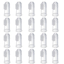 20x Soft Finger Toothbrush Pet Dog Oral Dental Cleaning Teeth Care Hygiene Brush