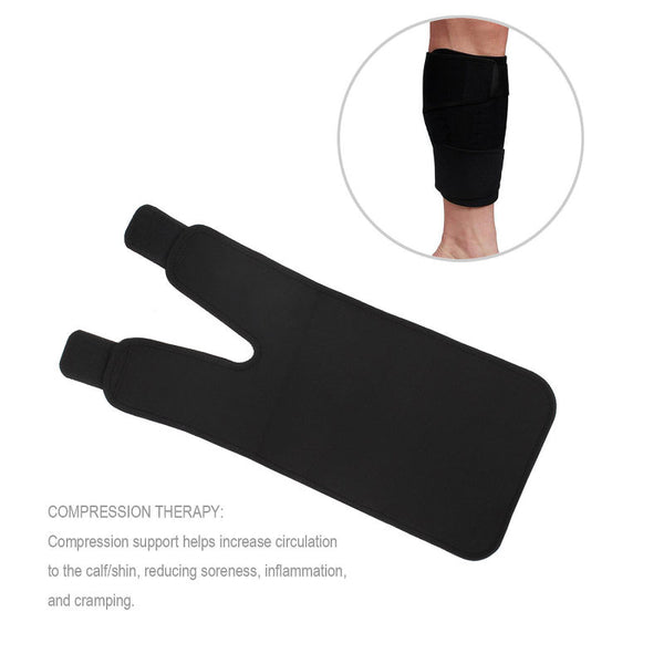 1pc Calf Taping Guard Support Brace Compression Strap Protector