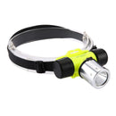 1 Pc Waterproof Super Bright T6 LED Flashlight Swimming Diving Headlight Lamp