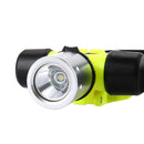 1 Pc Waterproof Super Bright T6 LED Flashlight Swimming Diving Headlight Lamp