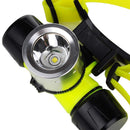1Pc Waterproof Super Bright T6 LED Flashlight Swimming Diving Headlight Lamp