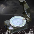 1 Pc Pocket Military Army Geology Metal Compass Military Green Color New