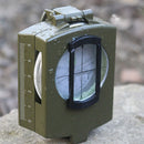 1 Pc Pocket Military Army Geology Metal Compass Military Green Color New