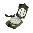 1Pcs Pocket Military Army Geology Metal Compass Military Green Color