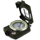 1 Pc Pocket Military Army Geology Metal Compass Military Green Color New