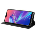 Magnetic Buckle Retro Texture Horizontal Flip Leather Case for Asus Zenfone Max Plus (M2) ZB634KL / Zenfone Max Shot ZB634KL, with Holder & Card Slots & Wallet (Black)