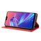 Magnetic Buckle Retro Texture Horizontal Flip Leather Case for Asus Zenfone Max Plus (M2) ZB634KL / Zenfone Max Shot ZB634KL, with Holder & Card Slots & Wallet (Red)