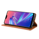 Magnetic Buckle Retro Texture Horizontal Flip Leather Case for Asus Zenfone Max Plus (M2) ZB634KL / Zenfone Max Shot ZB634KL, with Holder & Card Slots & Wallet (Brown)