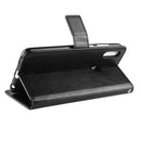 Crazy Horse Texture Horizontal Flip Leather Case for Asus Zenfone Max Plus (M2) ZB634KL / Zenfone Max Shot ZB634KL, with Holder & Card Slots & Wallet & Lanyard (Black)