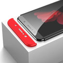 GKK Three Stage Splicing Full Coverage PC Case for ASUS Zenfone Max Pro (M1) ZB601KL (Red)