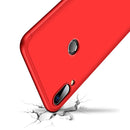 GKK Three Stage Splicing Full Coverage PC Case for ASUS Zenfone Max Pro (M1) ZB601KL (Red)