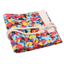 Canvas Bag Holder Roll Up Stationery Pen Brushes Make-up Pencil Case Pouch