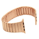 For Apple Watch 38mm Stainless Steel Watch Band(Rose Gold)