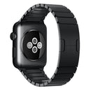 For Apple Watch 42mm Stainless Steel Watch Band(Black)