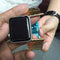 For Apple Watch 42mm Stainless Steel Watch Band(Gold)