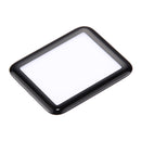 Front Screen Outer Glass Lens for Apple Watch Series 1 38mm(Black)