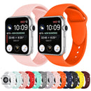 Double Rivets Silicone Watch Band for Apple Watch Series 3 & 2 & 1 38mm(Grey)