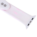 Silicone Printing Strap for Apple Watch Series 5 & 4 40mm (Purple Flower Pattern)