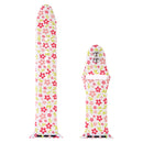 Silicone Printing Strap for Apple Watch Series 5 & 4 40mm (Colored Flower Pattern)