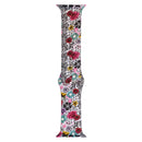 Silicone Printing Strap for Apple Watch Series 5 & 4 40mm (Color Flower Pattern)
