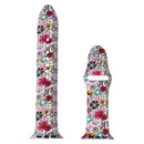 Silicone Printing Strap for Apple Watch Series 5 & 4 40mm (Color Flower Pattern)
