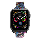 Silicone Printing Strap for Apple Watch Series 5 & 4 40mm (Color Pattern)