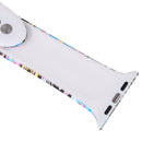 Silicone Printing Strap for Apple Watch Series 5 & 4 40mm (Color Pattern)
