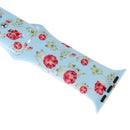 Silicone Printing Strap for Apple Watch Series 5 & 4 40mm (Light Blue Bottom Flower Pattern)
