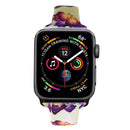Silicone Printing Strap for Apple Watch Series 5 & 4 40mm (Big Flower Pattern)