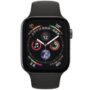 9H 3D Edge Glue Full Screen Tempered Glass Film for Apple Watch Series 5 / 4 40mm(Black)