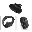 For Xiaomi Mi Band 4 Charger Charging Dock Base Stand Holder with 1m Charging Cable(Black)
