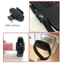 For Xiaomi Mi Band 4 Charger Charging Dock Base Stand Holder with 1m Charging Cable(Black)