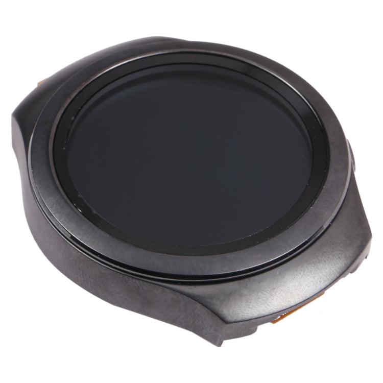 LCD Screen and Digitizer Full Assembly With Frame for Samsung Galaxy Gear S2 SM-R720(Black)