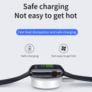 WIWU M10 2 In 1 Smart Watch Wireless Charger (White)