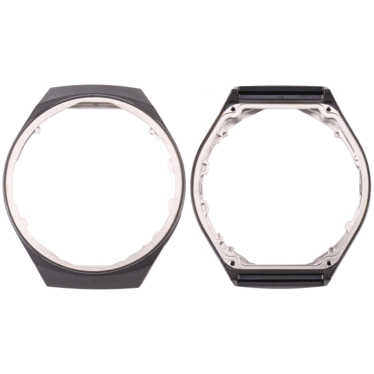 LCD Screen Frame Bezel Plate For Huawei Watch GT 2E HCT-B19(Black)