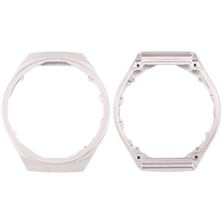 LCD Screen Frame Bezel Plate For Huawei Watch GT 2E HCT-B19(Silver)