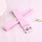 For Fitbit Charger 2 Bracelet Watch Diamond Texture TPU Watch Band, Full Length: 23cm(Pink)