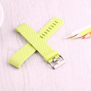 For Fitbit Charger 2 Bracelet Watch Diamond Texture TPU Watch Band, Full Length: 23cm(Green)