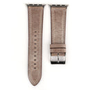 For Apple Watch Series 7 41mm / 6&SE&5&4 40mm / 3&2&1 38mm Fresh Style Genuine Leather Watch Band(Brown)