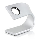 U Shape Aluminum Stand Charger Holder For Apple Watch 38mm / 42mm(Silver)