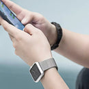 For Apple Watch 42mm Milanese Loop Magnetic Stainless Steel Watch Band