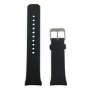 For Samsung Gear S2 Sport / Gear S2 Watch Solid Color Silicone Watchband(Black)