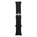 For Samsung Gear S2 Sport / Gear S2 Watch Solid Color Silicone Watchband(Black)