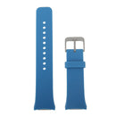 For Samsung Gear S2 Sport / Gear S2 Watch Solid Color Silicone Watchband(Blue)