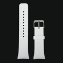 For Samsung Gear S2 Sport / Gear S2 Watch Solid Color Silicone Watchband(White)