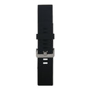 For Fitbit Blaze Watch Oblique Texture Silicone Watchband, Large Size, Length: 17-20cm(Black)