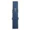 For Fitbit Blaze Watch Oblique Texture Silicone Watchband, Large Size, Length: 17-20cm(Dark Blue)