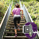 For Fitbit Blaze Watch Oblique Texture Silicone Watchband, Large Size, Length: 17-20cm(Dark Blue)