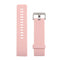 For Fitbit Blaze Watch Oblique Texture Silicone Watchband, Large Size, Length: 17-20cm(Pink)